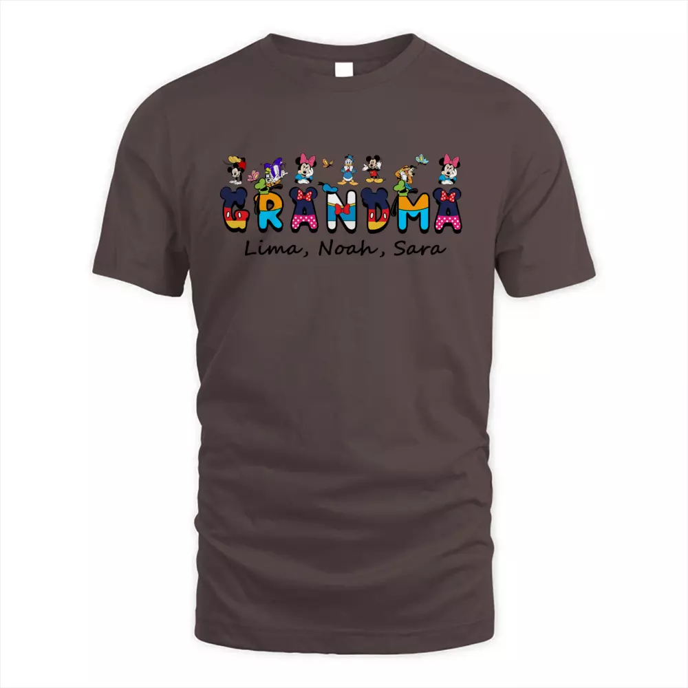 Custom Name Mickey Mouse With Kids