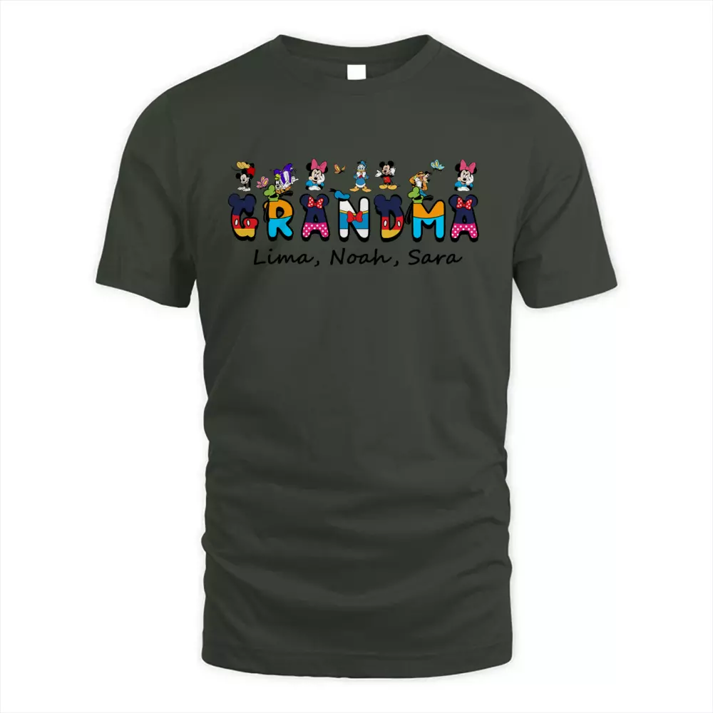 Custom Name Mickey Mouse With Kids