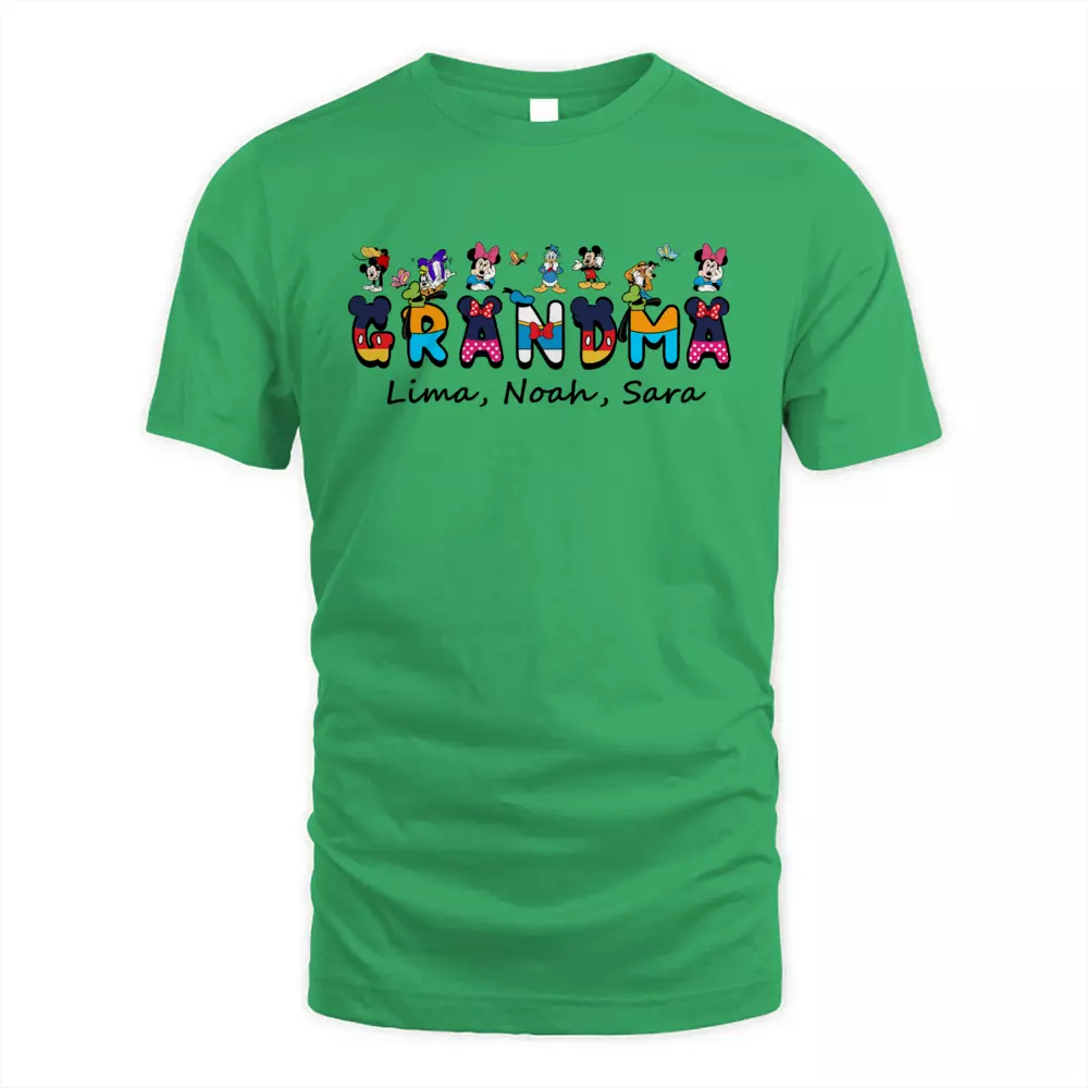 Custom Name Mickey Mouse With Kids