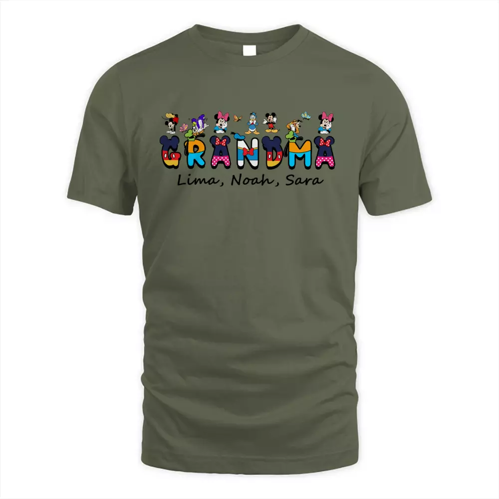 Custom Name Mickey Mouse With Kids