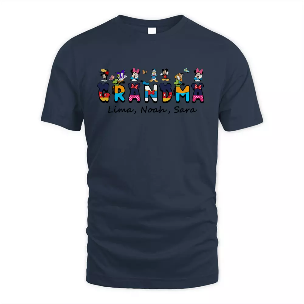 Custom Name Mickey Mouse With Kids