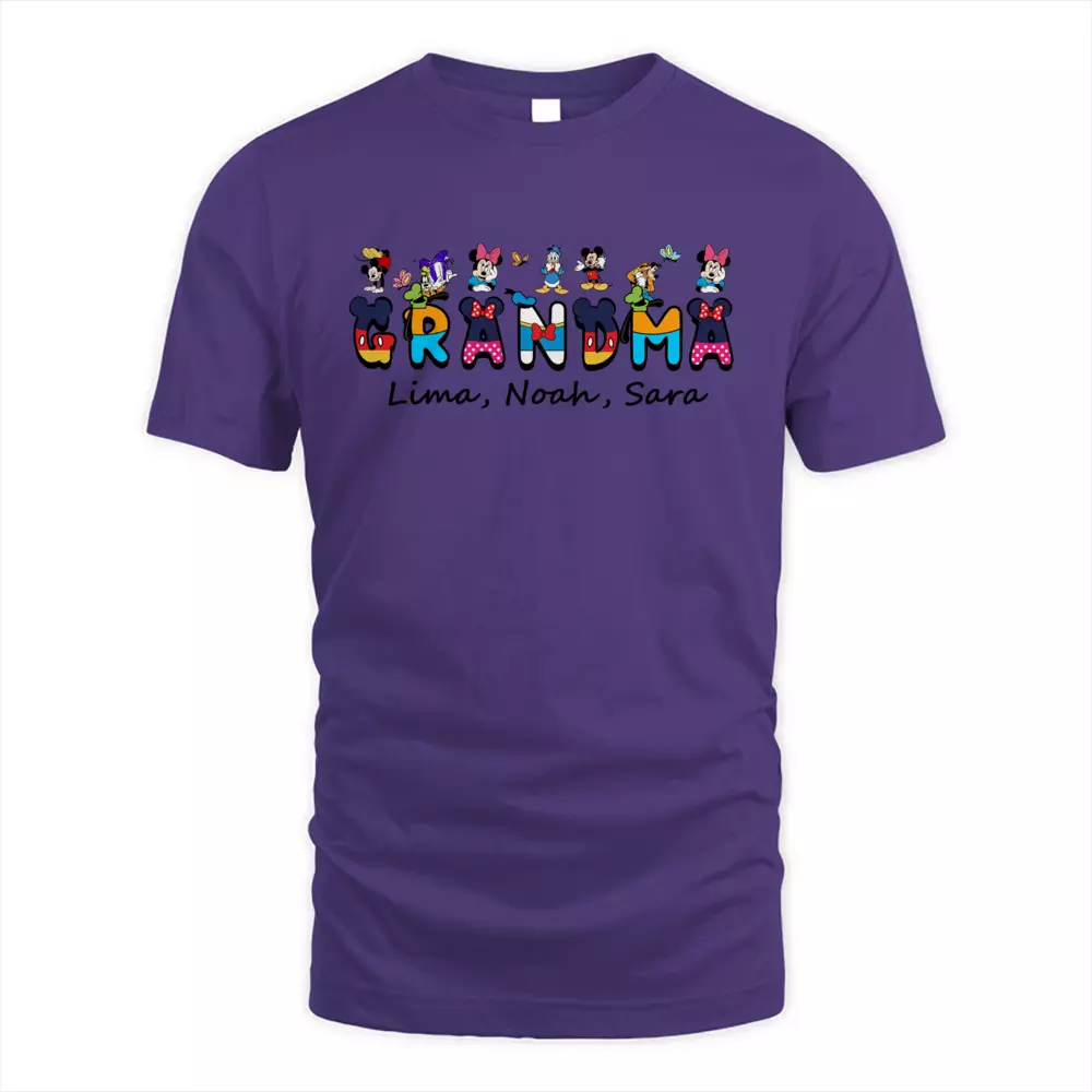 Custom Name Mickey Mouse With Kids