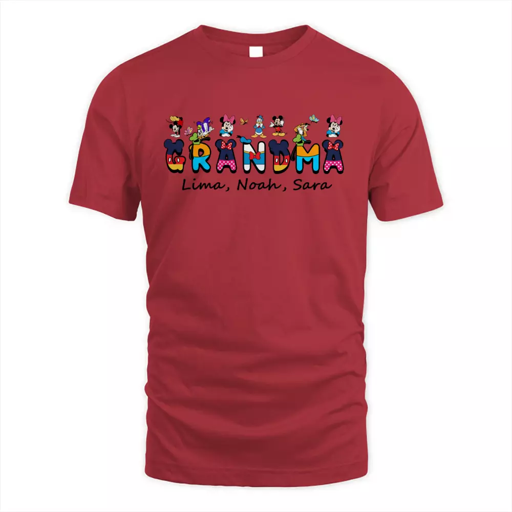 Custom Name Mickey Mouse With Kids