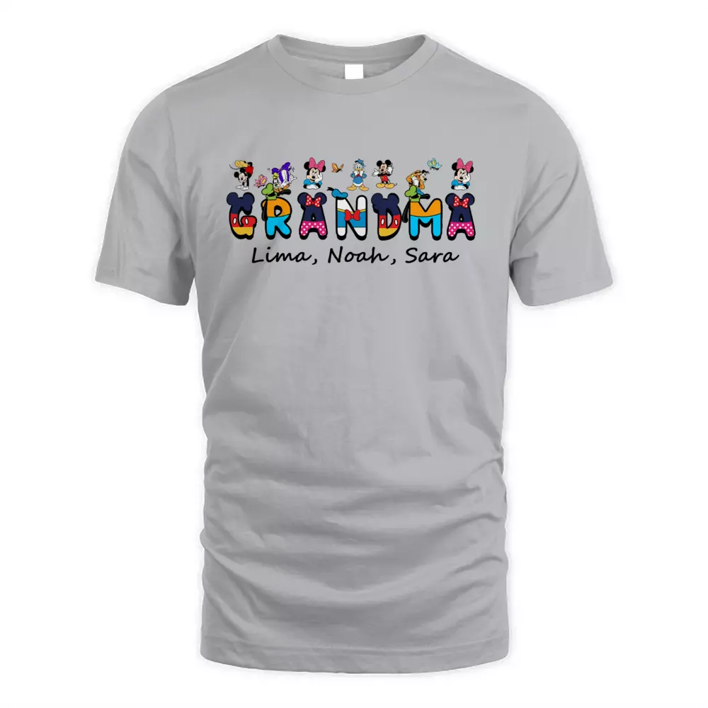 Custom Name Mickey Mouse With Kids
