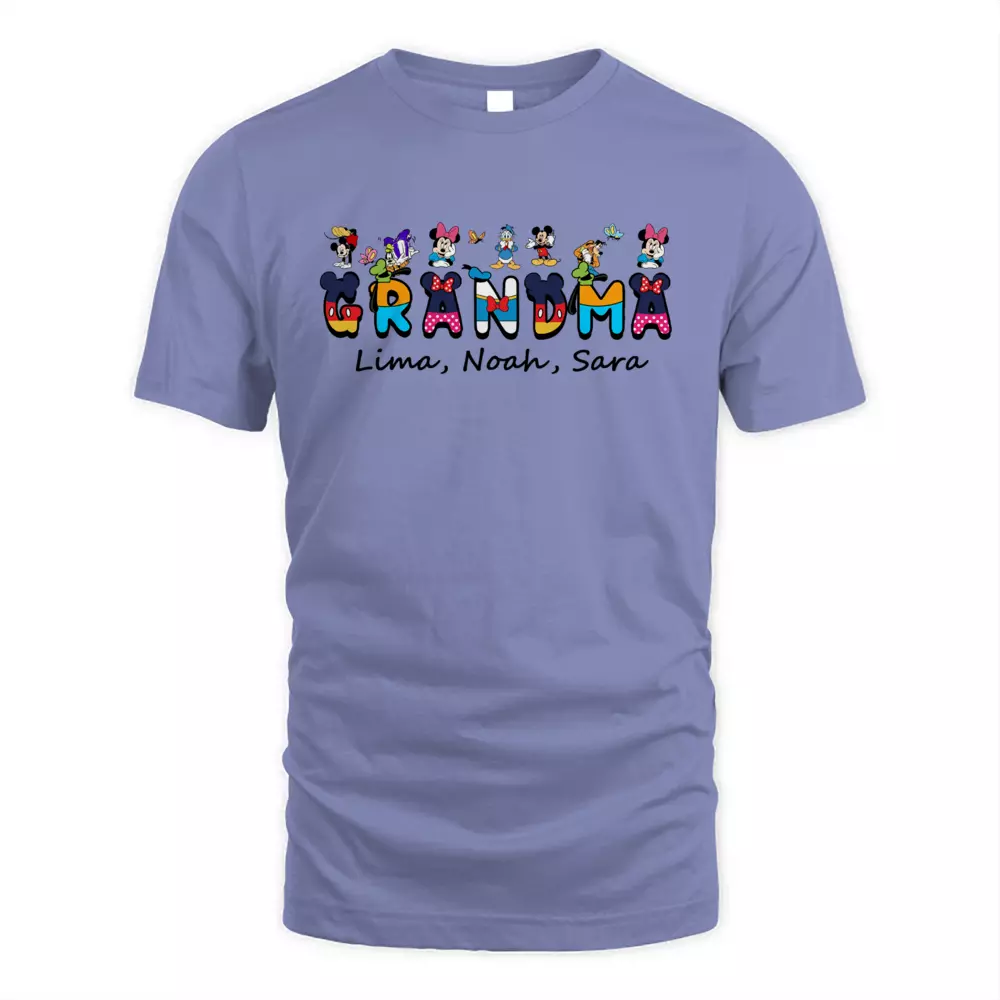 Custom Name Mickey Mouse With Kids