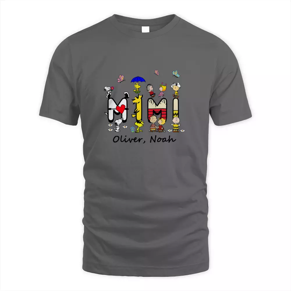 Custom Name Cute Dog With Kids
