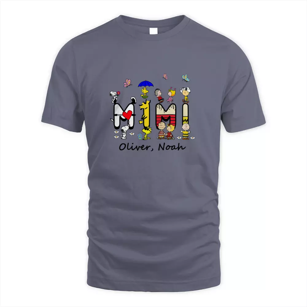 Custom Name Cute Dog With Kids