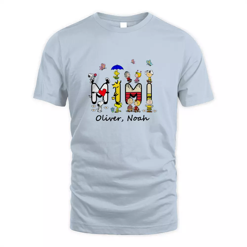 Custom Name Cute Dog With Kids
