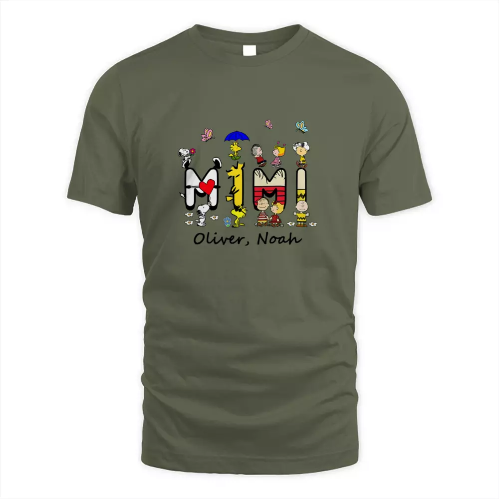 Custom Name Cute Dog With Kids