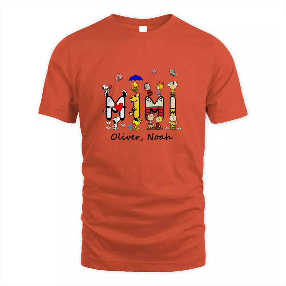 Custom Name Cute Dog With Kids