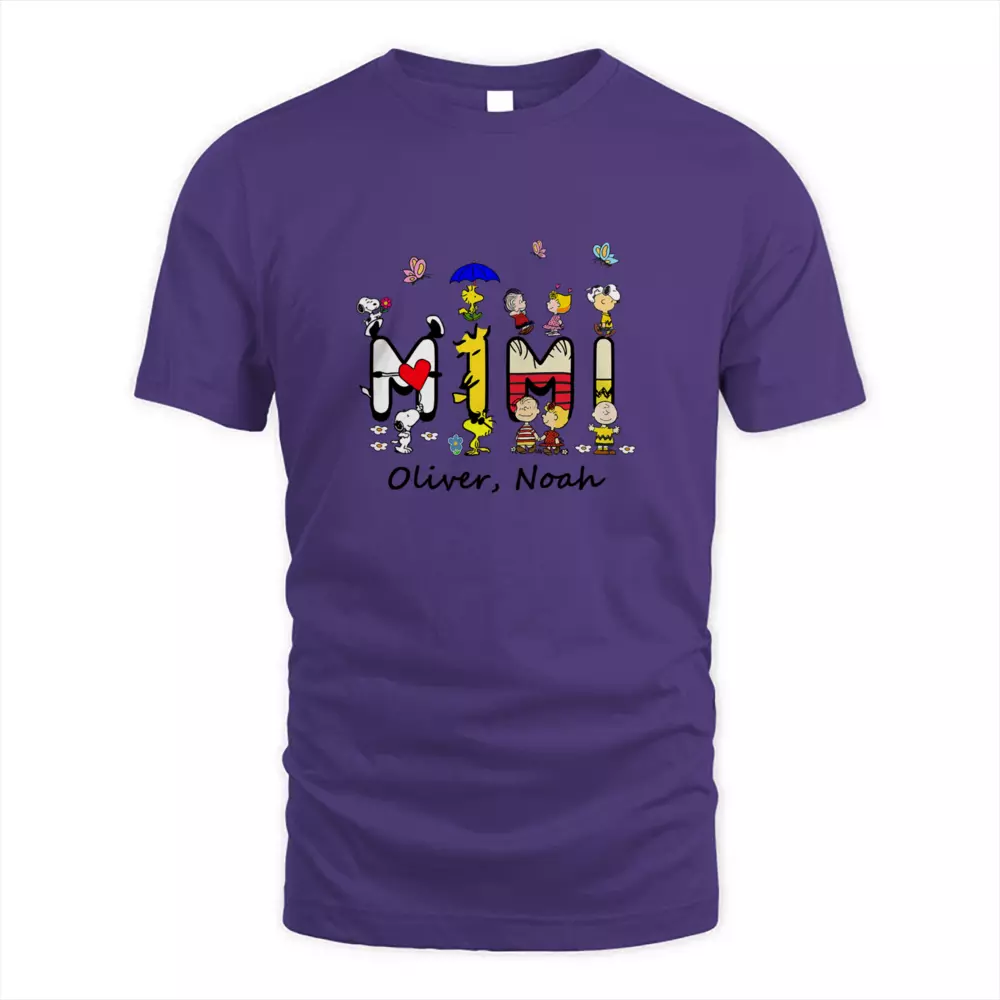 Custom Name Cute Dog With Kids