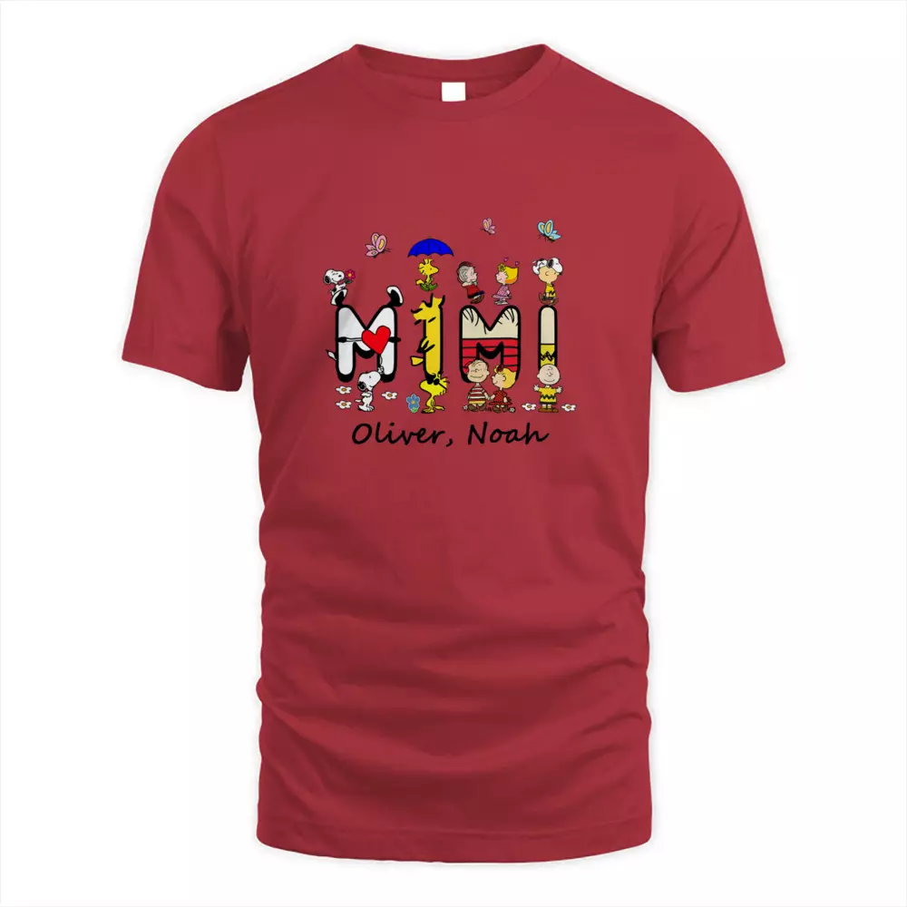 Custom Name Cute Dog With Kids