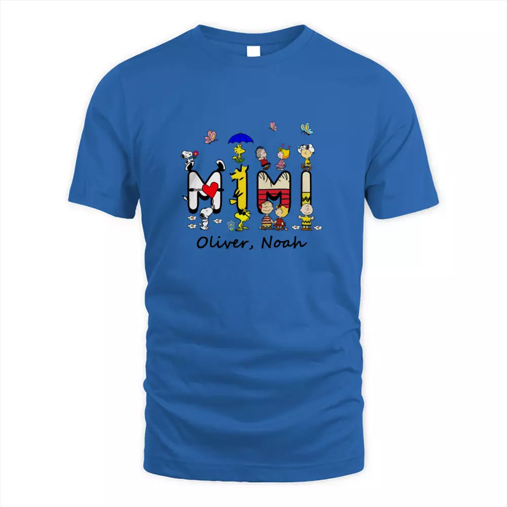 Custom Name Cute Dog With Kids
