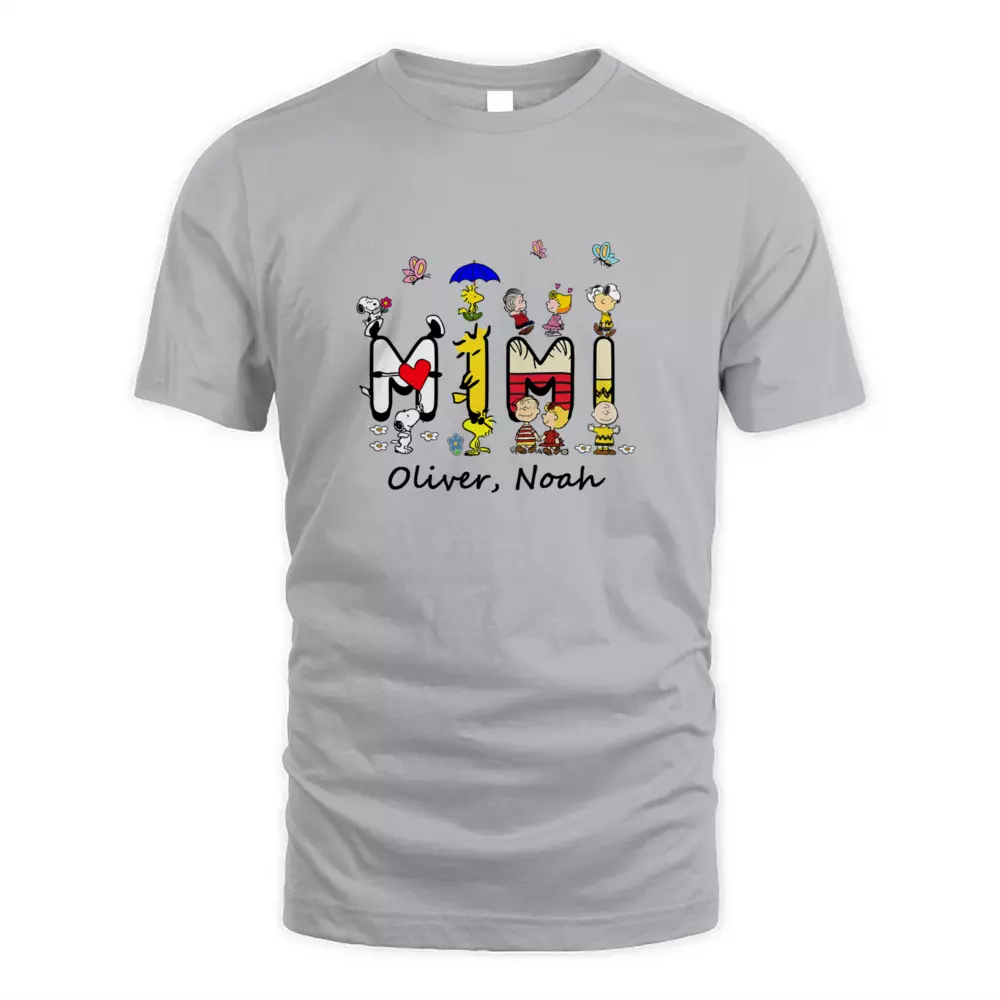 Custom Name Cute Dog With Kids