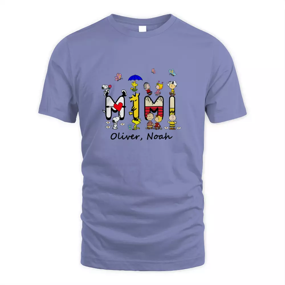 Custom Name Cute Dog With Kids
