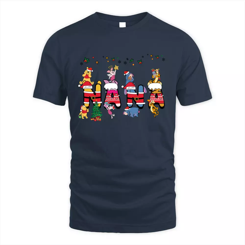 Custom Name Bear Christmas Letters