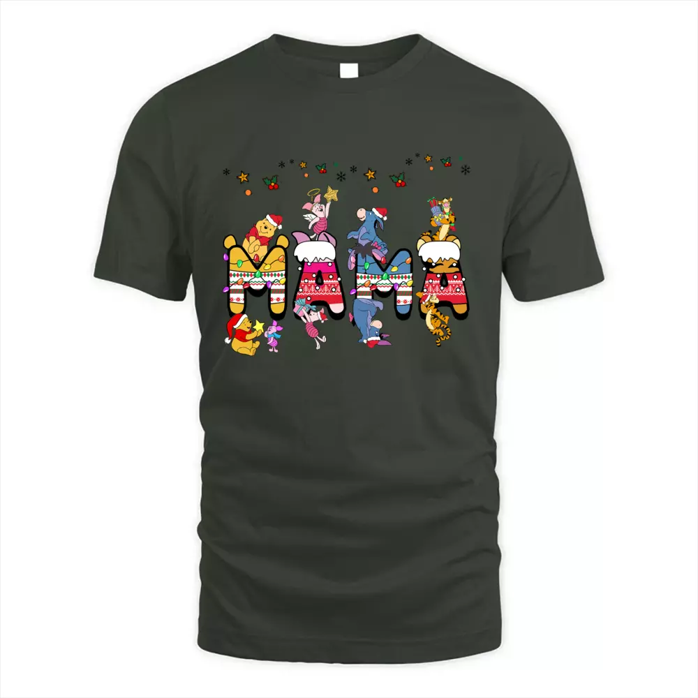 Custom Name Bear Christmas Letters