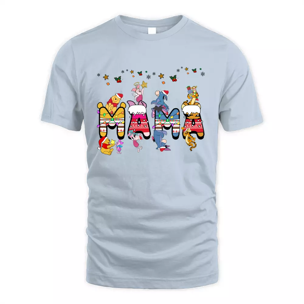 Custom Name Bear Christmas Letters