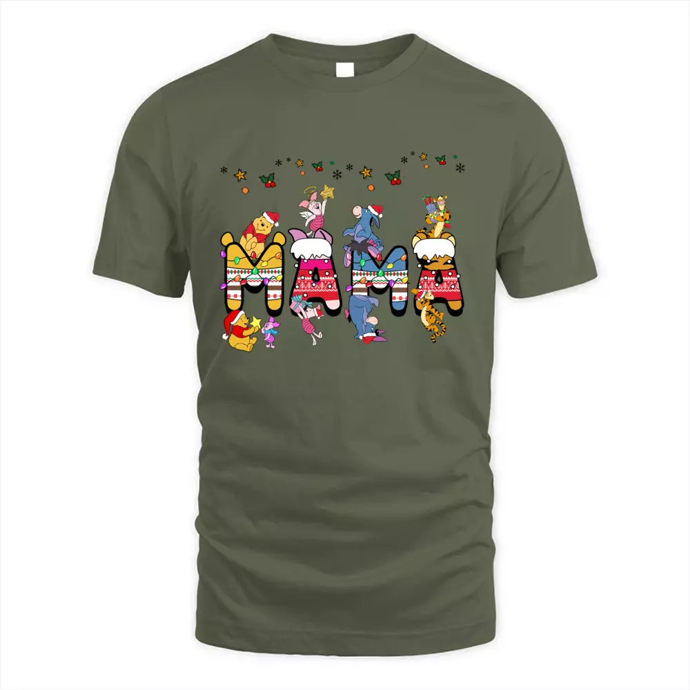 Custom Name Bear Christmas Letters
