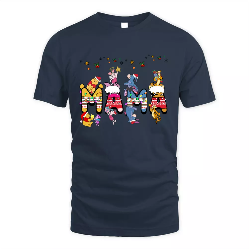 Custom Name Bear Christmas Letters