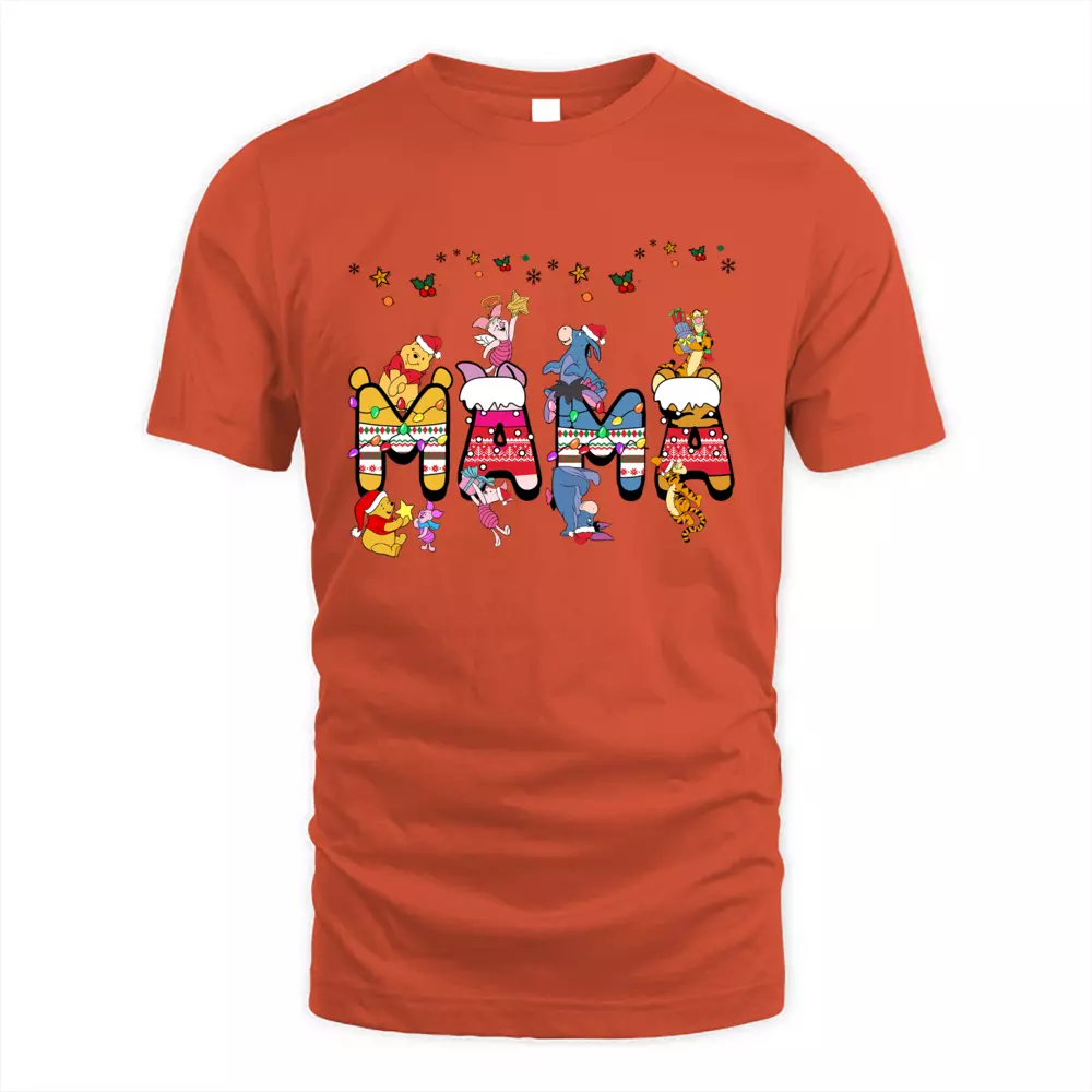 Custom Name Bear Christmas Letters