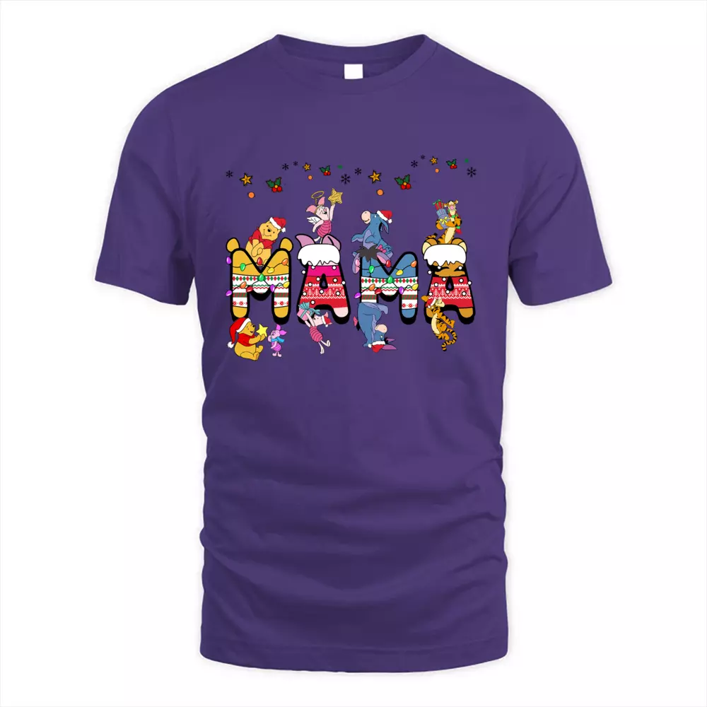 Custom Name Bear Christmas Letters