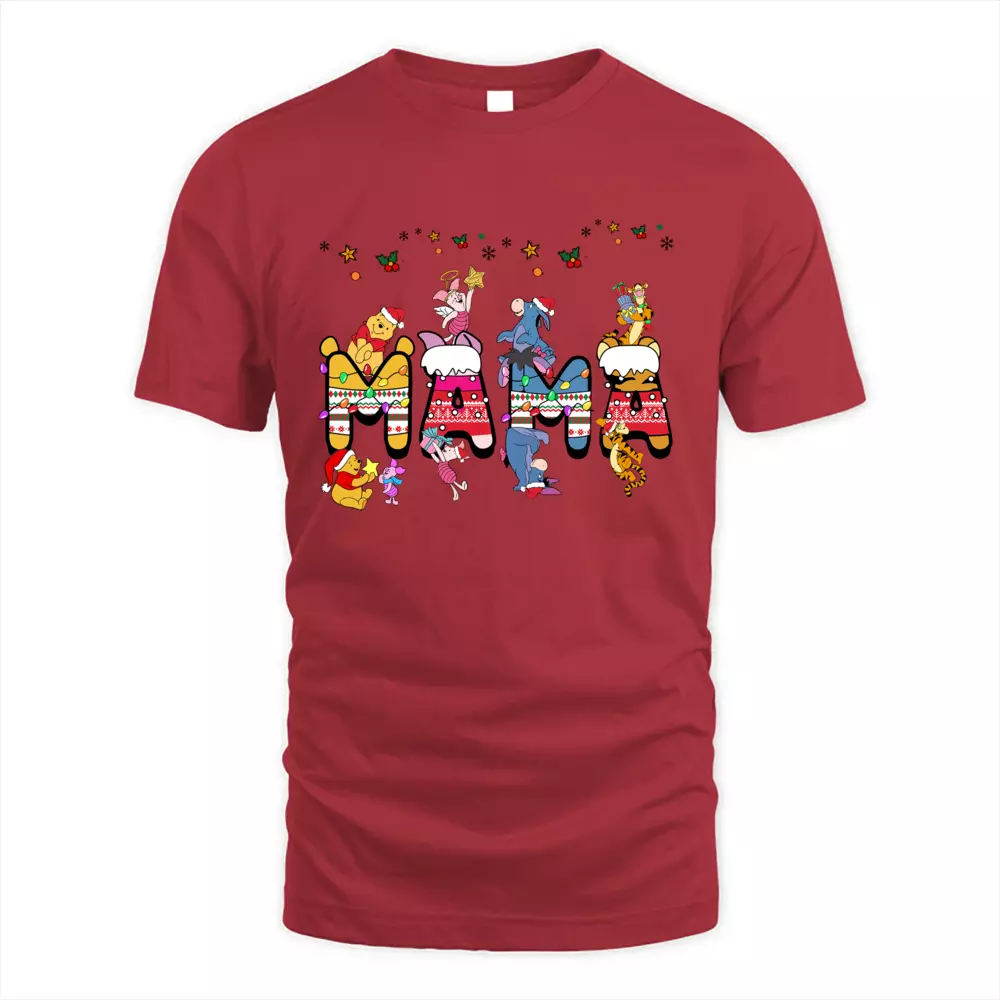 Custom Name Bear Christmas Letters