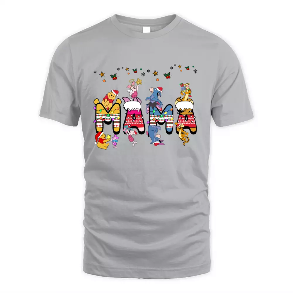 Custom Name Bear Christmas Letters