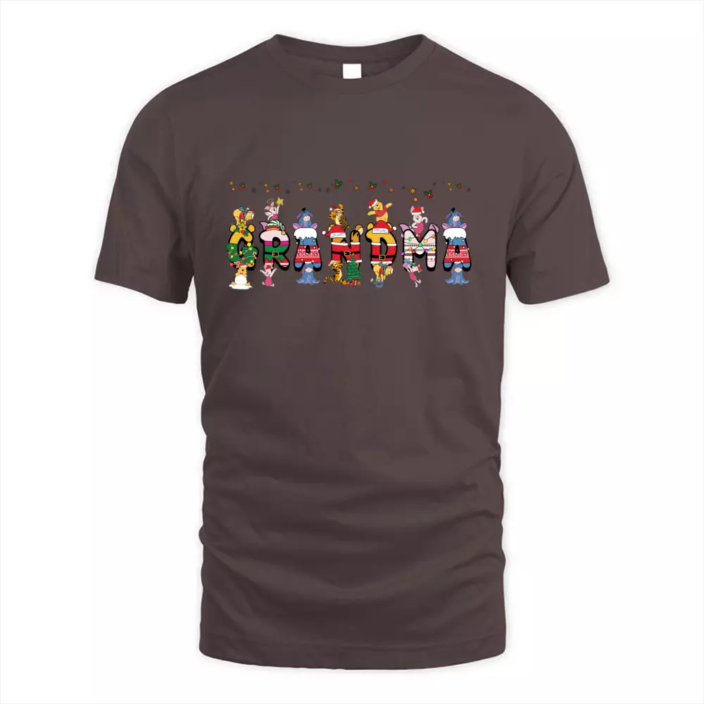 Custom Name Bear Christmas Letters