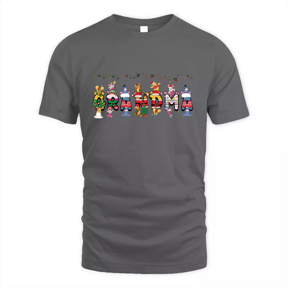 Custom Name Bear Christmas Letters