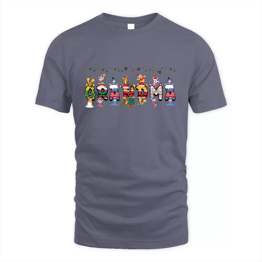 Custom Name Bear Christmas Letters