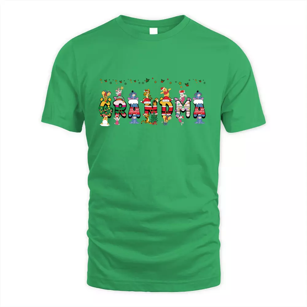 Custom Name Bear Christmas Letters