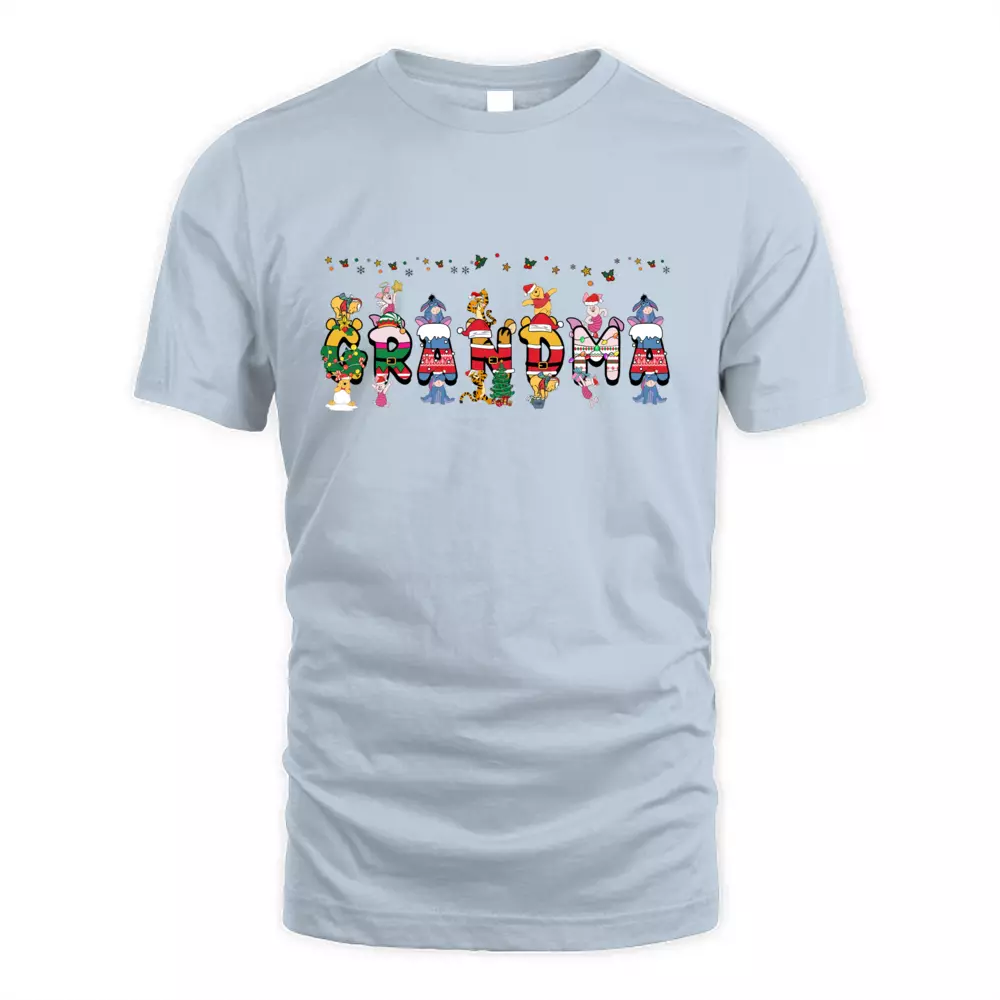 Custom Name Bear Christmas Letters