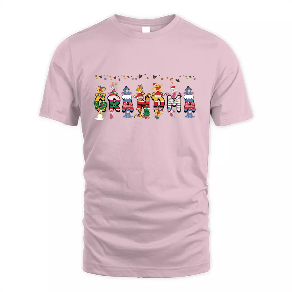 Custom Name Bear Christmas Letters