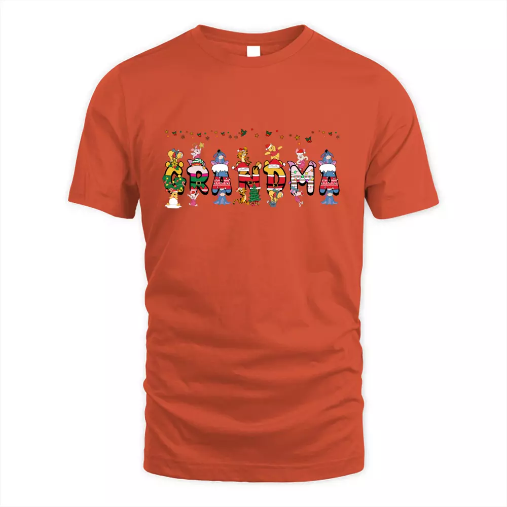 Custom Name Bear Christmas Letters