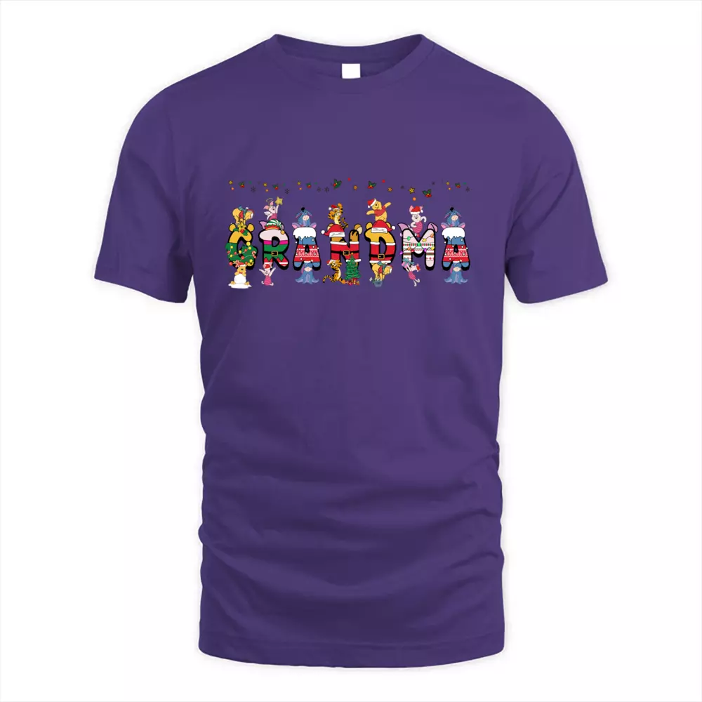 Custom Name Bear Christmas Letters