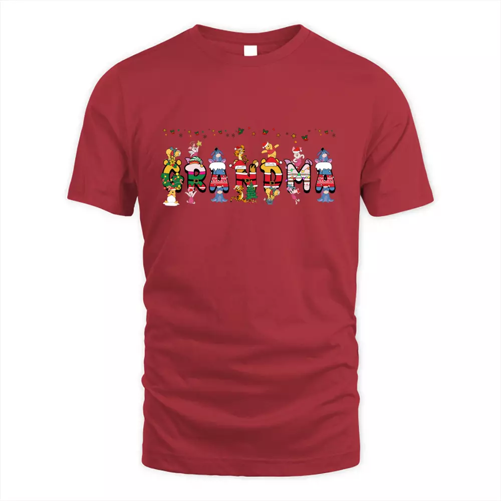 Custom Name Bear Christmas Letters