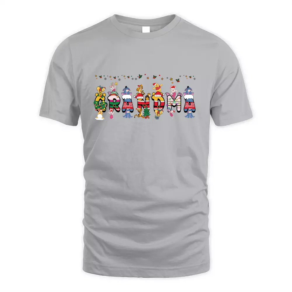 Custom Name Bear Christmas Letters