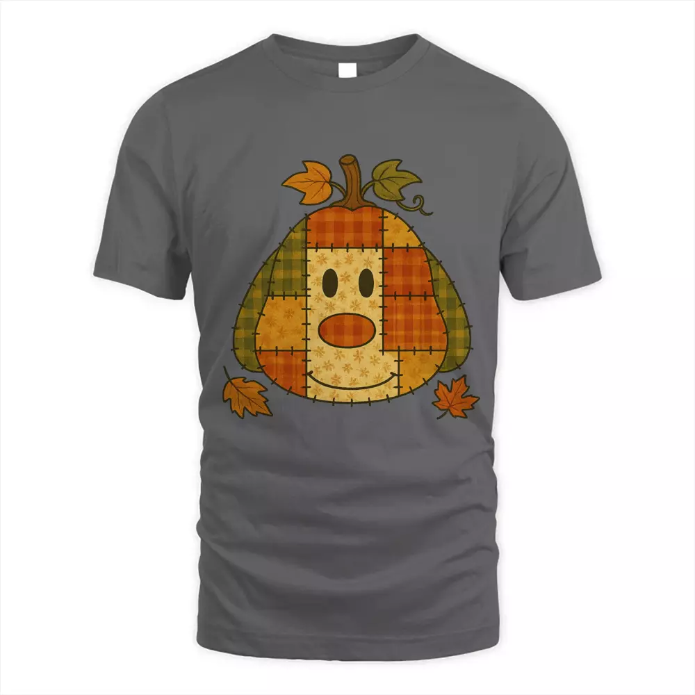 Cute Dog Fall Plaid
