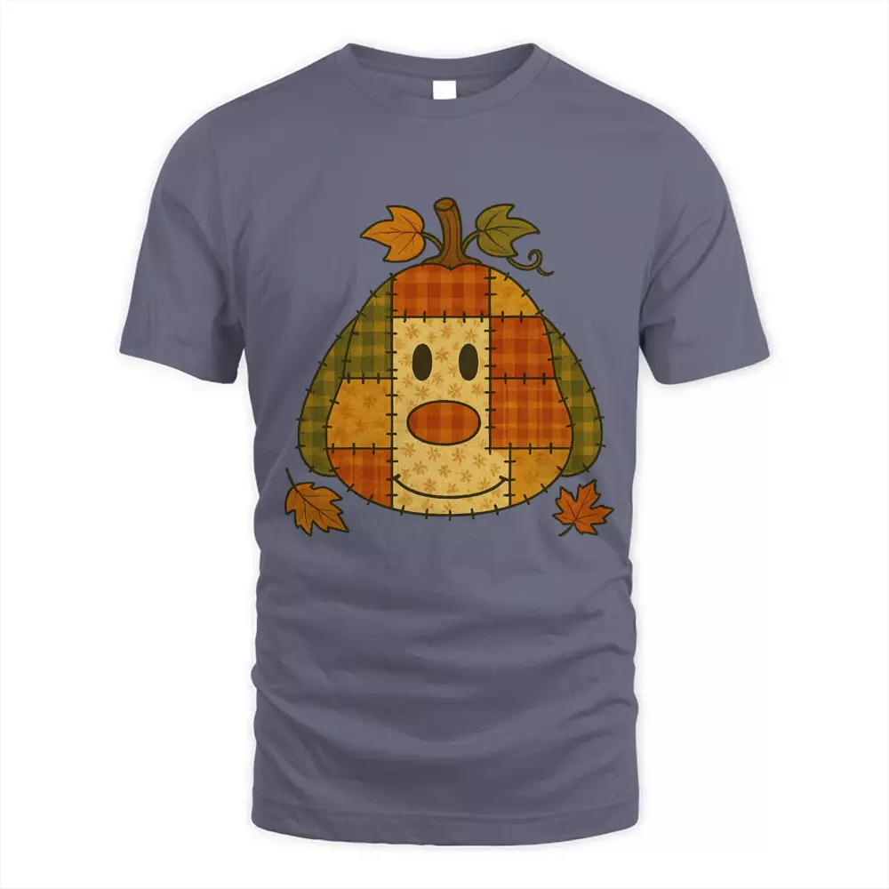 Cute Dog Fall Plaid