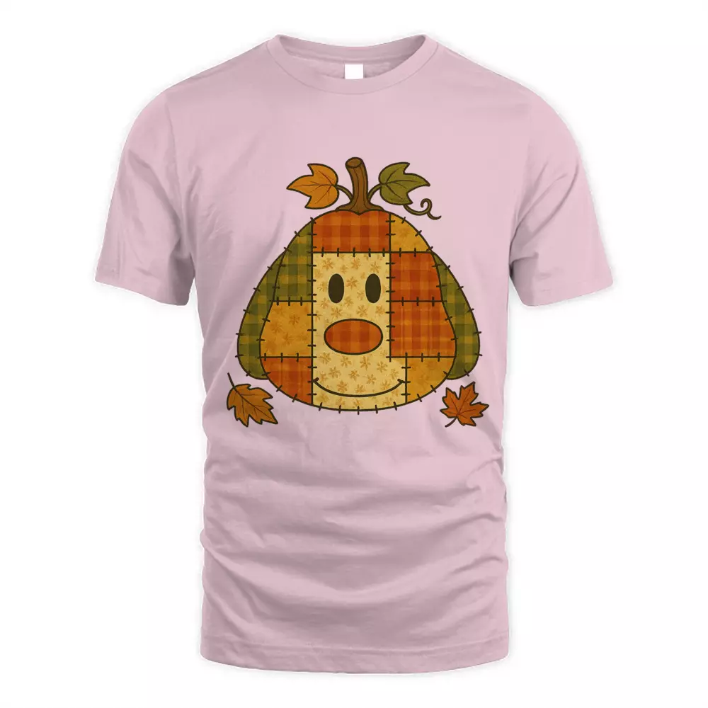 Cute Dog Fall Plaid