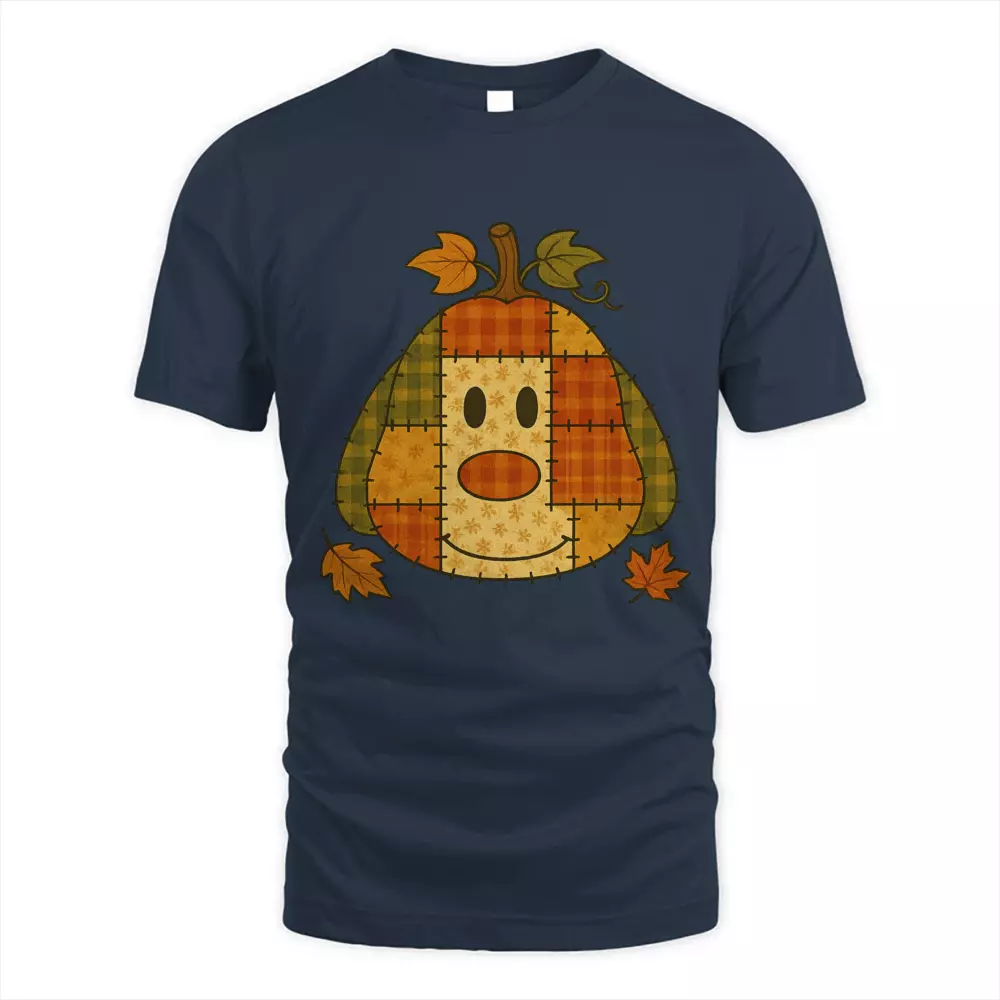 Cute Dog Fall Plaid