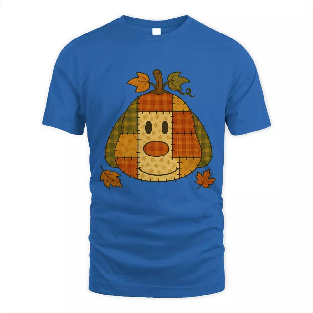 Cute Dog Fall Plaid
