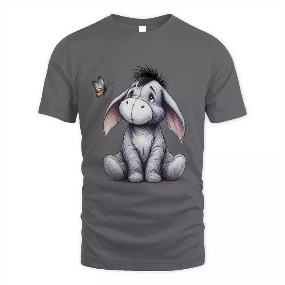 Donkey Butterfly Cute