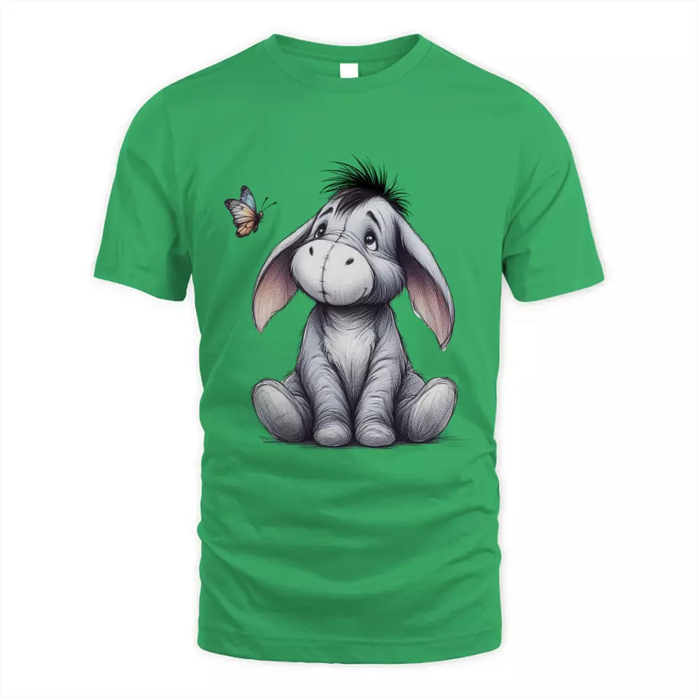 Donkey Butterfly Cute