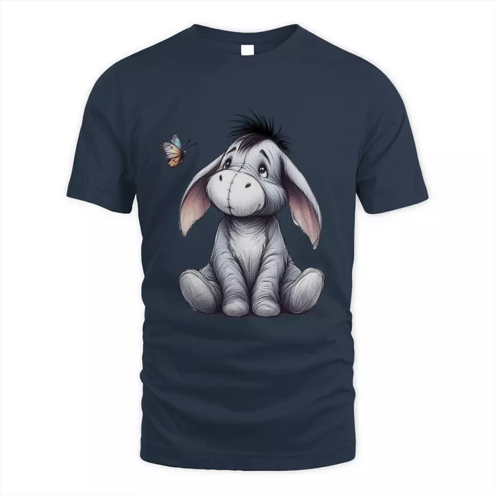 Donkey Butterfly Cute