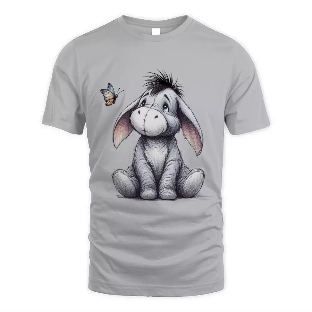 Donkey Butterfly Cute
