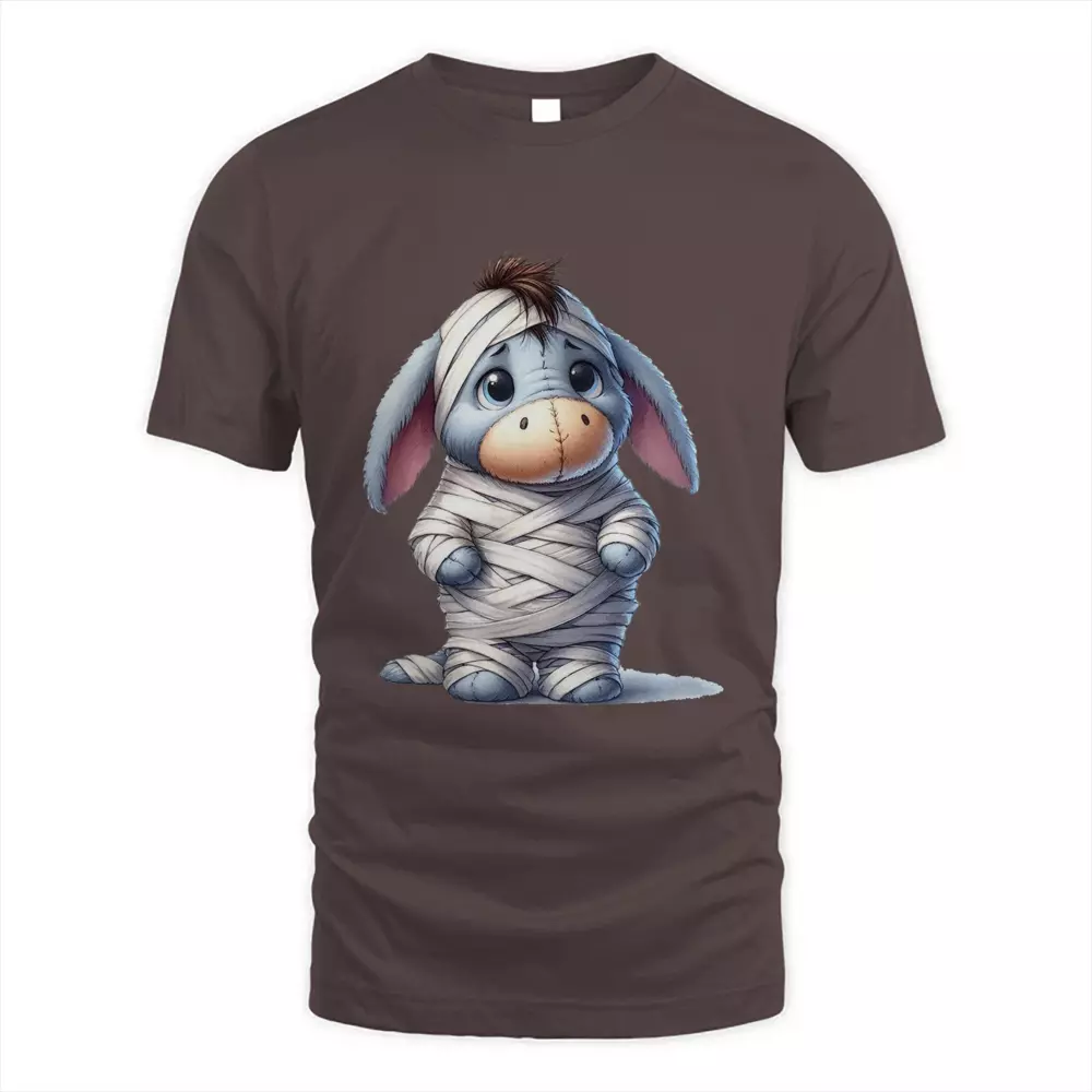 Cute Donkey and Butterfly