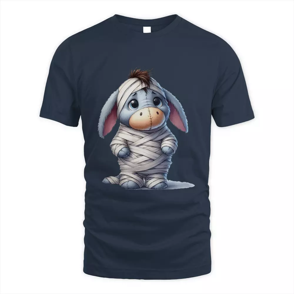 Cute Donkey and Butterfly