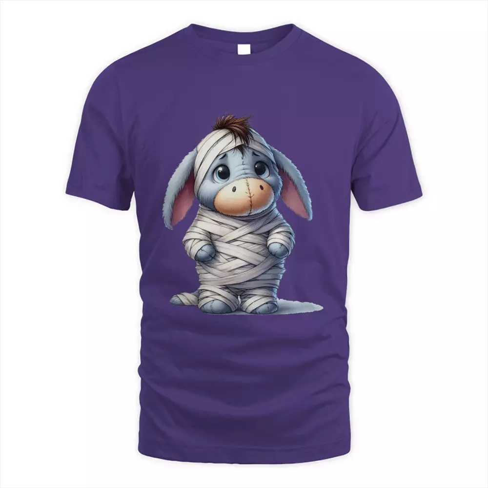 Cute Donkey and Butterfly